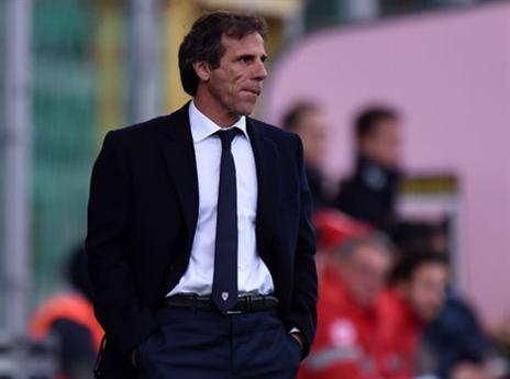 השפלה בבכורה כמאמן קליארי. זולה (gettyimages)