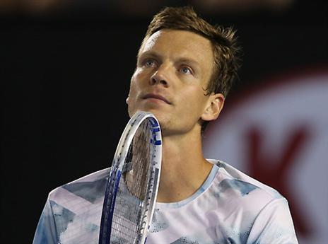 ברדיך איבד רק שלוש מערכות כל הטורניר. אבל באותו משחק (gettyimages)