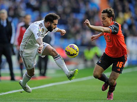 דני קרבחאל, מנוע באגף ימין (GETTYIMAGES)