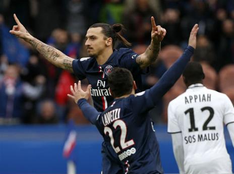 איברהימוביץ' ולאבסי, חגגו מוקדם מדי (gettyimages)