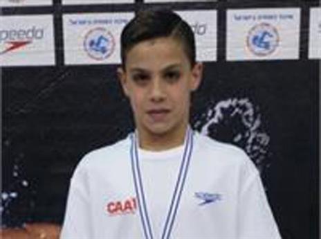 קבלו את הדור הבא. בלילי (צילום: איגוד השחיה)