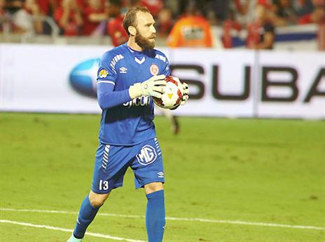 בעונה הבאה נראה אותו שוב על הדשא. עמוס (צילום: אלן שיבר)