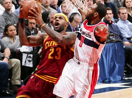 לברון חזר חד מהפגרה (getty)