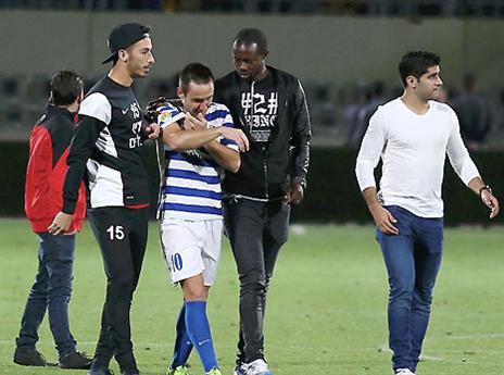 גם דוידוב התקשה לעצור את הדמעות (אלן שיבר)