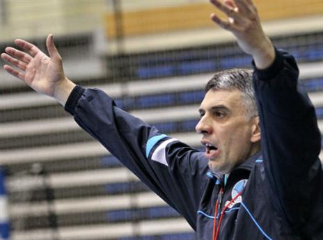 עוזב את הנבחרת, ג'וקיץ' (צילום: עמית שיסל , איגוד הכדוריד)