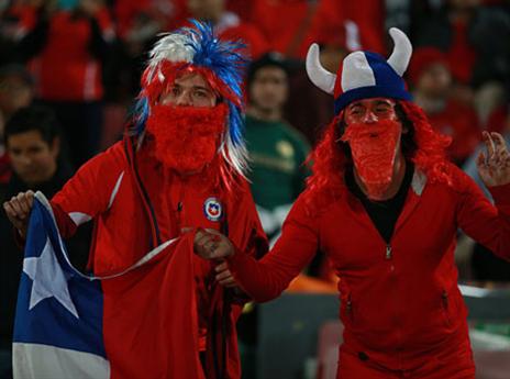 גם האוהדים באו מוכנים (gettyimages)