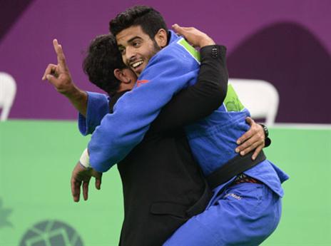 סמדג'ה יתן מהניסיון (צילום: הוועד האולימפי)