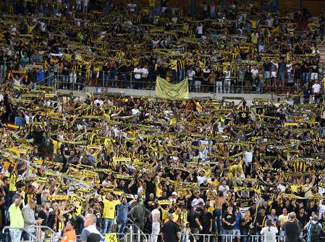 אוהדי בית"ר. מול שרלרואה הראו שאפשר אחרת (אלן שיבר)