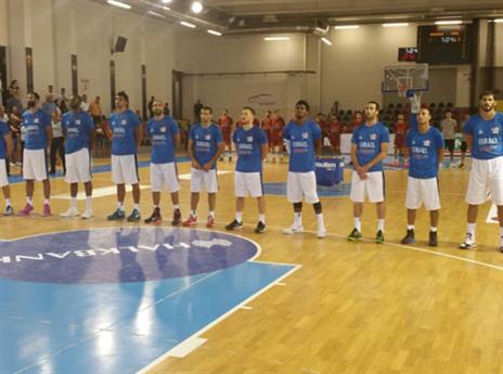 הנבחרת לפני המשחק (איגוד הכדורסל)