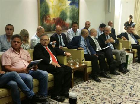 ראשי הקבוצות בבית הנשיא