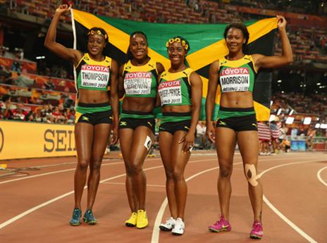 בקושי הזיעו. השליחות של ג'מייקה (getty)