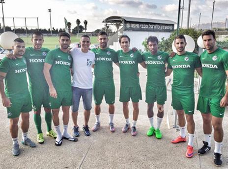 ורד והחברים באימון (האינסטגרם של עידן ורד)