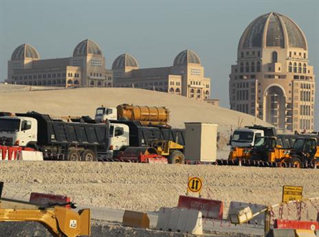 ובינתיים בקטאר: העבודות נמשכות (gettyimages)