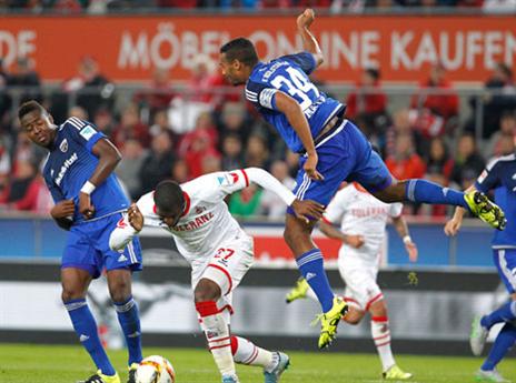 משחק של נגיחות בין קלן לאינגולשטאט (gettyimages)