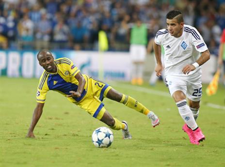 בניצוחו של גונסאלס, קייב גברה על מכבי (צילום: אלן שיבר)