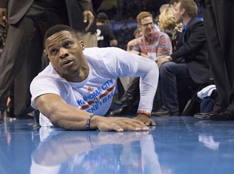 ווסטברוק. לא משעמם איתו (getty)