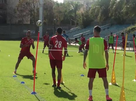 אימון רעננה לקראת בני יהודה. דרוכים