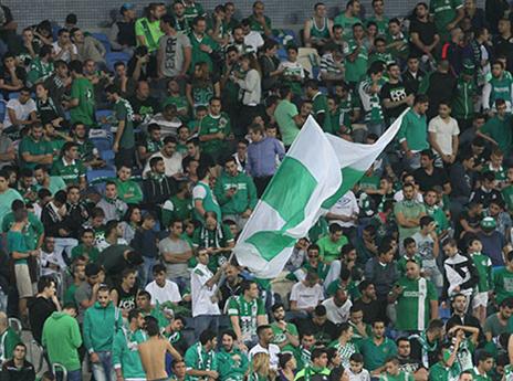 צפויים להגיע בהמוניהם, למרות שמדובר במשחק חוץ (צילום: יוסי שקל)