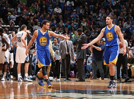 "שושלת? למה לא?". תומפסון עם קרי (Getty)