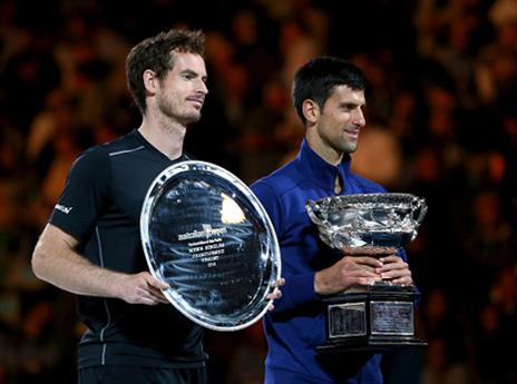 ג'וקוביץ' ומארי. פערים גדולים מדי (getty)