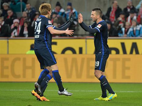 התרחקה מלברקוזן. הרטה חוגגת (getty)