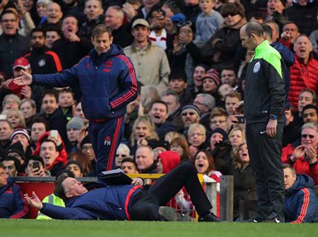 ואן חאל אחראי על אחת מתמונות השנה (GETTYIMAGES)