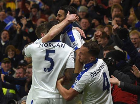 ממשיכה להפתיע בענק. לסטר חוגגת (getty)