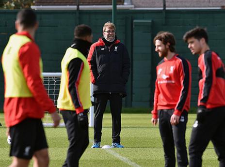 רוצה לנקום על ההפסד בליגה. ליברפול באימון (getty)