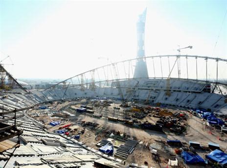 אצטדיון חאליפה. יארח רבע גמר (Getty)