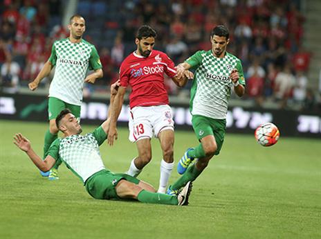 באר שבע ניסתה לחזור במחצית השניה, אך חיפה לא איפשרה לה (אלן שיבר)