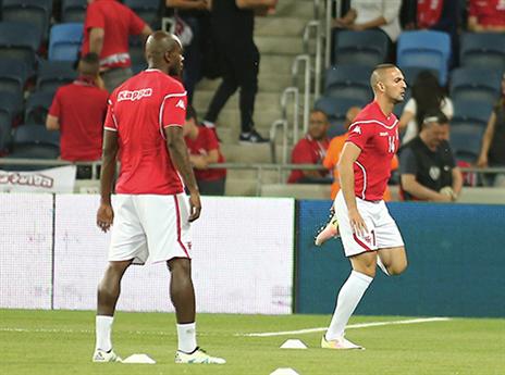 בתמונת ההרכב. שהר וסוארס (צילום: אלן שיבר)