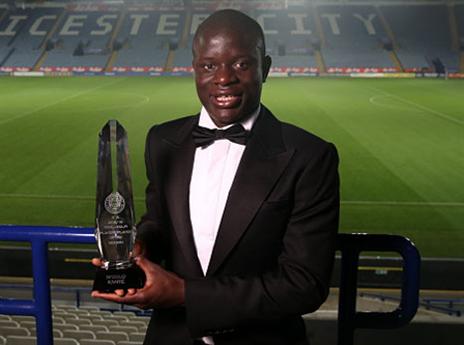 נבחר לשחקן השנה של השחקנים בלסטר (GETTYIMAGES)