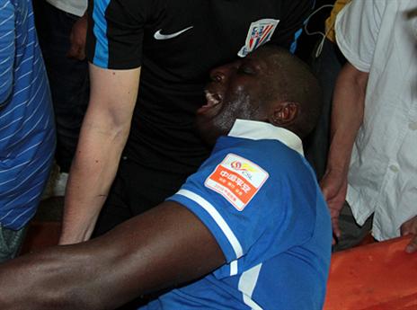 פציעה מחרידה. דמבה בה (getty)