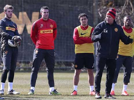 עם ואן פרסי. המאמן הטוב בעולם? (getty)