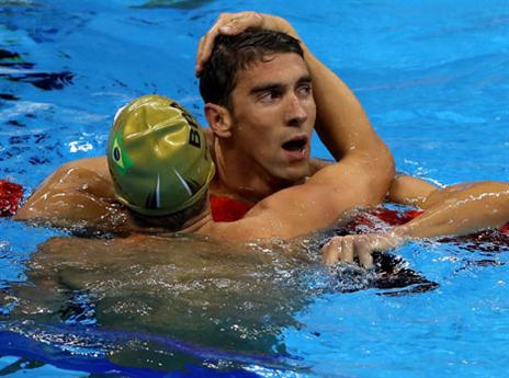 מדליית זהב רביעית בריו. פלפס (gettyimages)