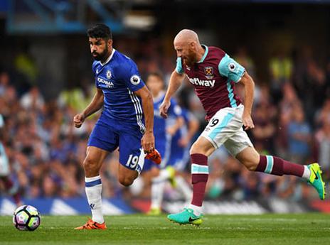 קולינס במרדף אחר דייגו קוסטה (Getty)