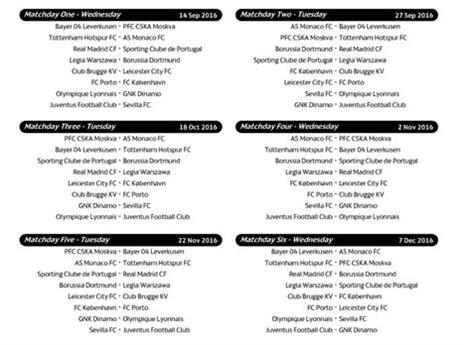 לו"ח הזמנים של הבתים הנוספים (מתוך האתר של אופ"א)
