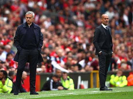 מוריניו ופפ. כמו בספרד (getty)