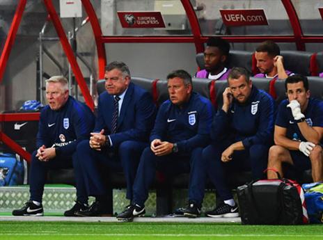 הספיק לשבת משחק אחד בלבד על הספסל של אנגליה (Getty)