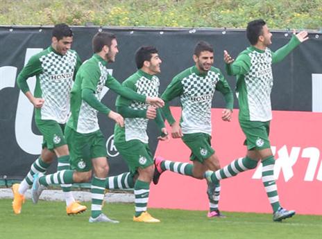 יחגוג גם בליגת האלופות? עוואד (מתוך האתר הרשמי של מכבי חיפה)