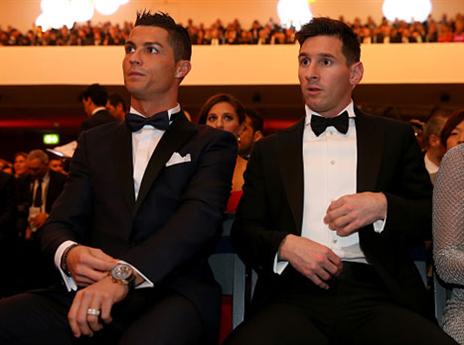 "זה לא אומר שאנחנו חברים טובים". מסי ורונאלדו (getty)