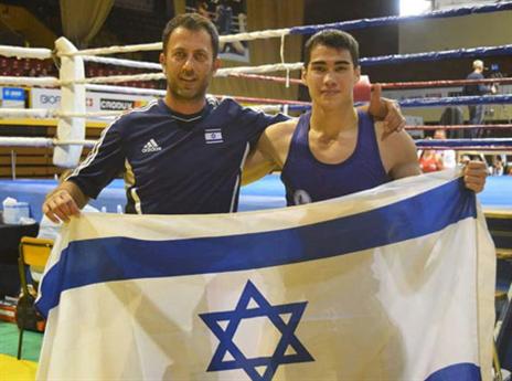 גאיר ומאמנו רועי הייזנר