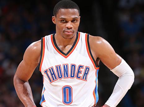 המסיכות ירדו מהפנים. ווסטברוק (getty)