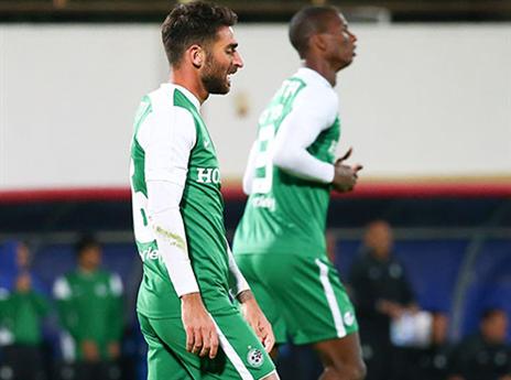 מתקשים לייצר רצף, שחקני חיפה (דני מרון)