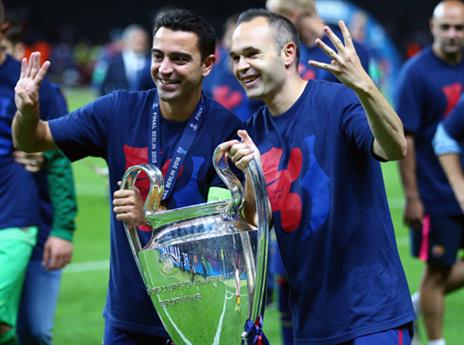 אין תחליף לצמד צ'אבי את אינייסטה (getty)