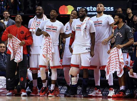 יכולים בהחלט להיות מרוצים. שחקני טורונטו (gettyimages)