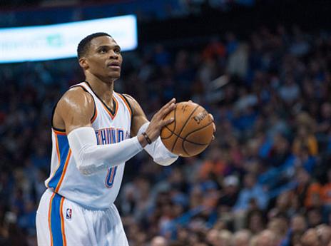 יותר חשובה לו ההצלחה הקבוצתית. ווסטברוק (gettyimages)