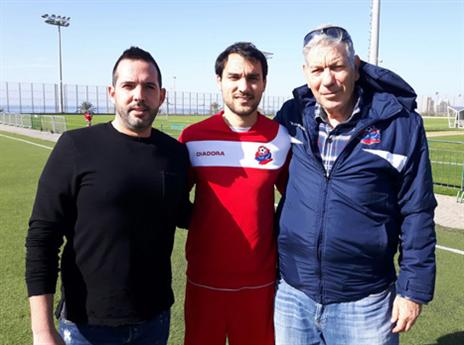 שיימן בהפועל חיפה. יוצא לדרך חדשה (האתר הרשמי הפועל חיפה)