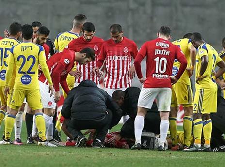 "כולם ראו שזה לא היה בכוונה". התיקול עם גולסה (צילום: אלן שיבר)