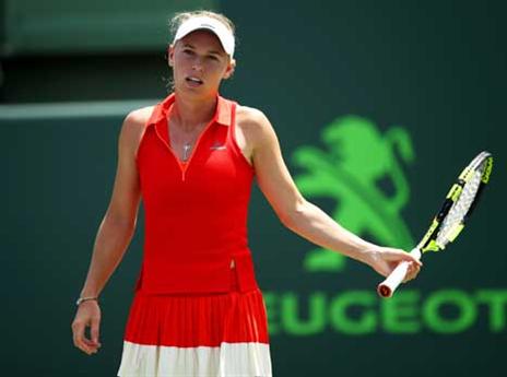 ווזניאקי. לא הצליחה לקטוף תואר מספר 26 (Getty)